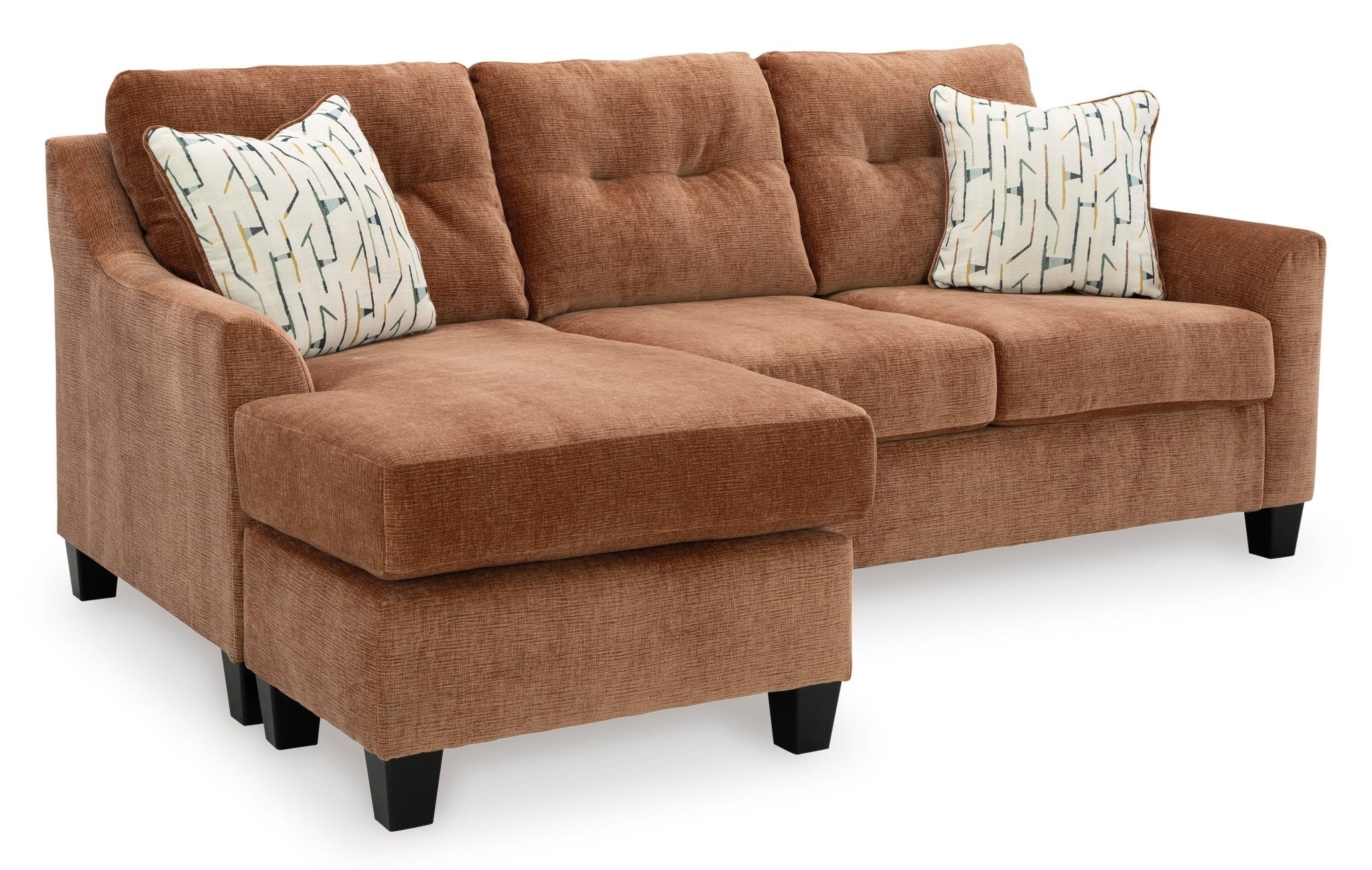 Amity Bay Sofa Chaise in Clay - HER Home Design Boutique